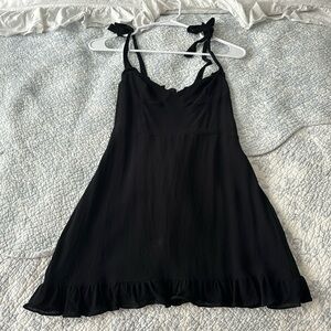 Reformation black dress